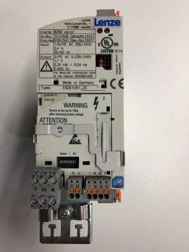 Lenze 8200 vector - lenze, e82ev251_2c