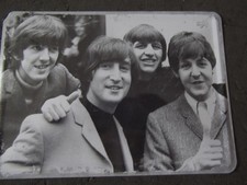 BEATLES  Blechschild 10x14,5