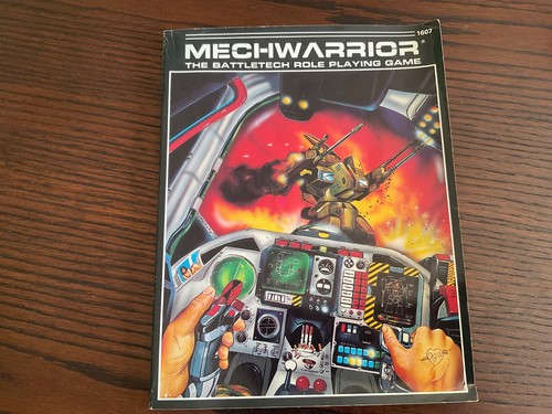 Mechwarrior first edition 1986 - mechwarrior,