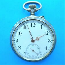 solide HERREN TASCHENUHR, "VUA" (Alpina), Cal. 1605, gute Funktion, ca. 1915