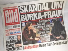 Bildzeitung vom 08.11.2016 *