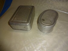 DDR Brotdosen, Brotbüchse,   Bemmenbüchse, Alu 2 x Stück