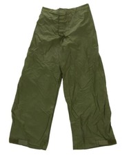 Dänische Armee Regenhose Oliv Nässeschutzhose Überhose Regenschutz