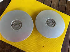 2 Stück  Radnabenkappen Opel  1997 gebraucht mit Fehlern s. Fotos