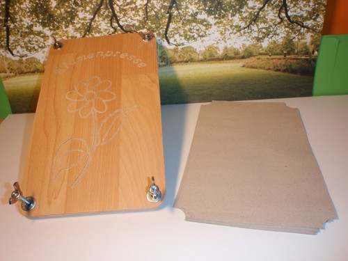 Blumenpresse 30x18 holzdesign - ,
