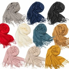 Schal XXL Stola Halstuch Uni