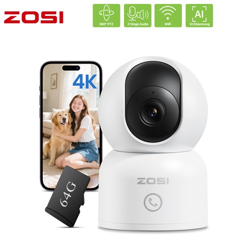 Zosi 360 wifi - 4k, 360°