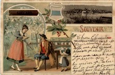 Souvenir Zug - Suchard - Litho