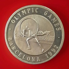 Gedenkmedaille der Olympischen Sommerspiele 1992 in Barcelona – 40 mm- (2)