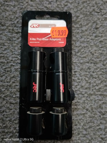 Jrc lite pod base adaptors - jrc, x-lite