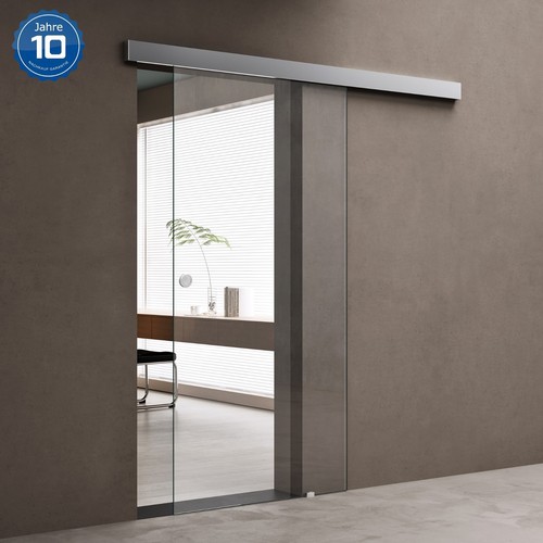 Glasschiebetür komplettset