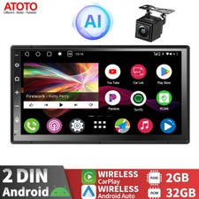 ATOTO A6 Android Autoradio navi GPS 7 Zoll ChatGPT-AI Kabellos CarPlay Kamera