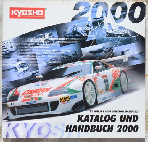 Kyosho katalog und handbuch - katalog,