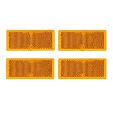 4x Reflektor orange 82x36mm