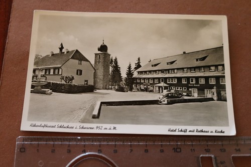 Alte karte hotel schiff mit - -,