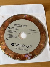 Windows 7 Betriebssystem Professional 32 Bit neu Installation Upgrade