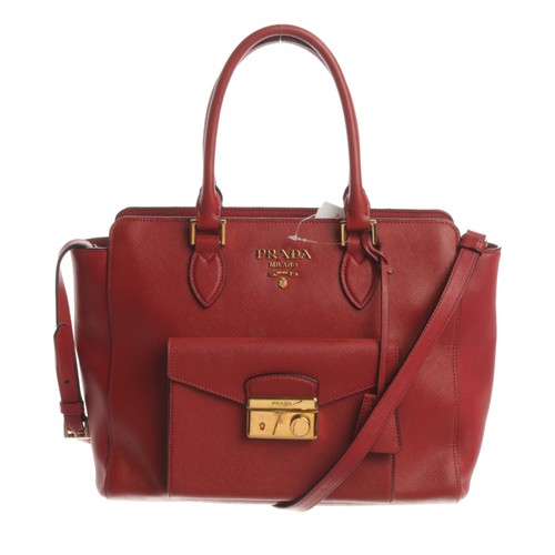 Prada handtasche rot sehr - rot,