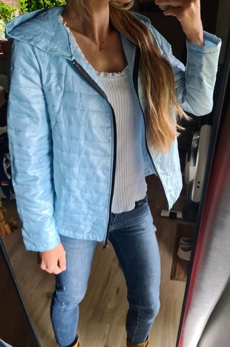 Steppjacke leicht hellblau - steppjacke,