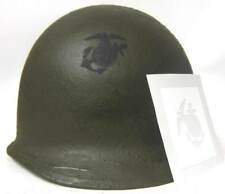USMC Helm Schablone WW2 EGA Template WWII US Marine Corps Camouflage Cover USA