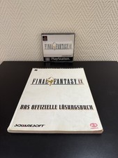 Final Fantasy IX 9 PS1 [ Sony PlayStation 1, PSone ] Mit Offiziellem Lösungsbuch