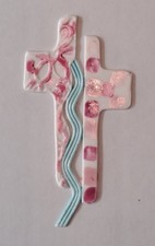 Wachsmotiv Kreuz mit Wasser