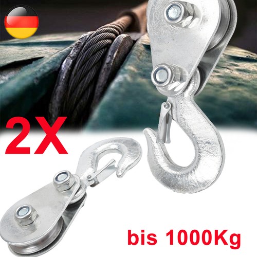 2tlg umlenkrolle mit - 2tlg.,