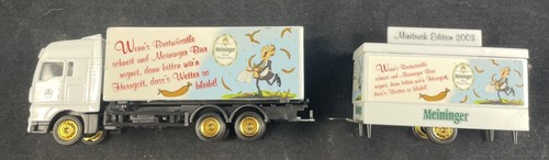 Werbetrucks meininger - werbetrucks, 1:87,