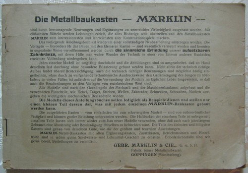 Märklin anleitungsbuch - mÄrklin,