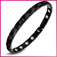 Magnetarmband Titanstahl Damen