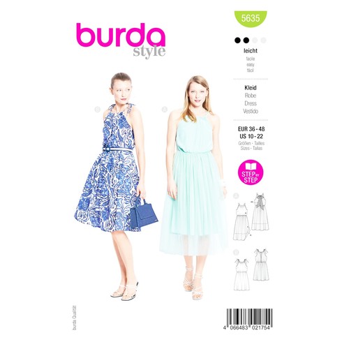 Burda style schnittmuster - schnittmuster, nr
