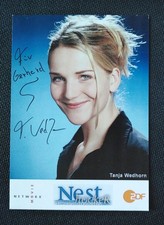 13920 Tanja Wedhorn ZDF Autogrammkarte original signiert