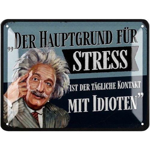 Retro blechschild sprüche - blechschild,
