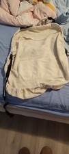 Hoppediz Fleece Cover  Beige/Weiß