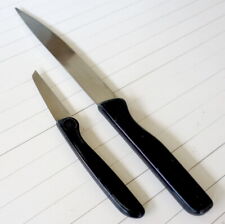 2 Küchenmesser Edelstahl, WMF Messer, ca. 30 cm Länge, Zwilling Messer ca. 17 cm