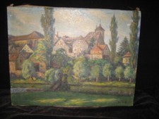 Ölbild Leinwand Ansicht