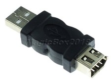 Firewire IEEE 1394 6 Pin F BIS M-USB-Adapter-Konverter