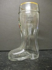 Alpirsbacher Klosterbrau Stiefelglas/Steine ein schwer zu findendes Sammlerstück