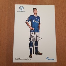 Schalke 1 Autogrammkarte Saison 2012/13 Kaan Ayhan original signiert