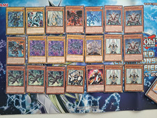 Yu-Gi-Oh! Blue-Eyes Red-Eyes Blauäugig Rotäugig Drachen Deck