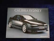 OPEL Irmscher Calibra Sydney Sondermodell Prospekt 1995, 2 Seiten