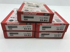 500 Stück (5 Pakete) Fischer Einschlaganker EA M6 Schlaganker Dübel 60811