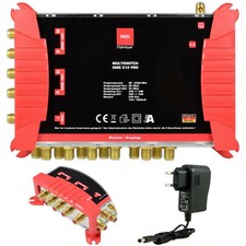 OPTICUM Multischalter 5/12 OMS PRO Digital SAT Multiswitch HD 4K ► 12 Teilnehmer