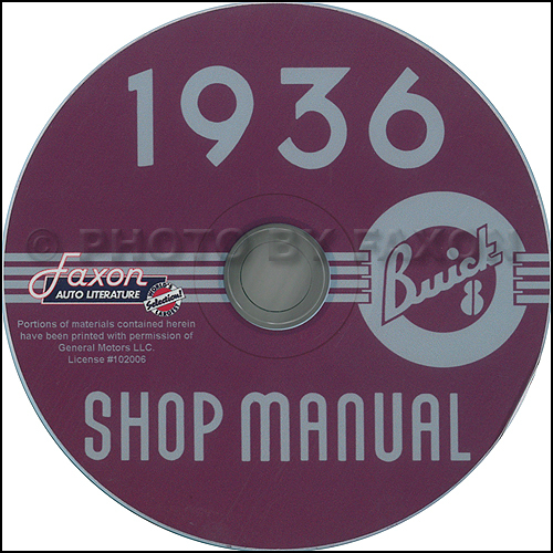 1936 buick shop manuell - 1936,