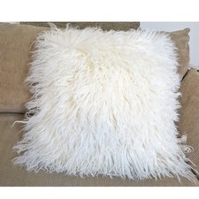 Lammfell Kissen / Geschenk / Weihnachten / Geburtstag / Dekokissen