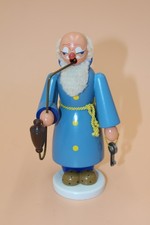 Hodrewa DDR Expertic Erzgebirge Räuchermann Petrus 16cm Volkskunst (4) TOP