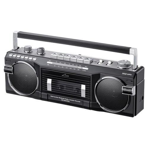 Sanwa bluetooth cassette radio - sanwa,