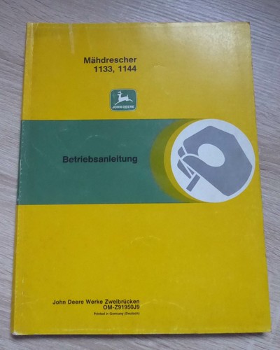John deere mähdrescher 1133 - deere,