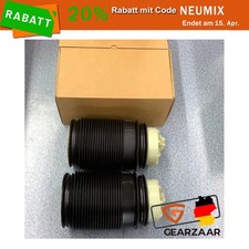 2X Luftfeder Federbalg Hinten