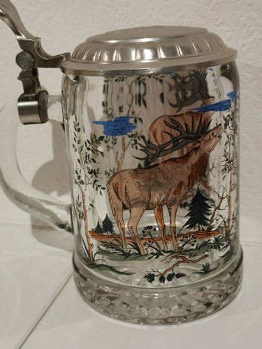 Alwe glasbierkrug mit - glasbierkrug,