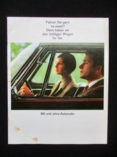 VW Karmann Ghia Typ 14 + 34 16S. A4  9/1967 Deutsch Prospekt Brochure 786